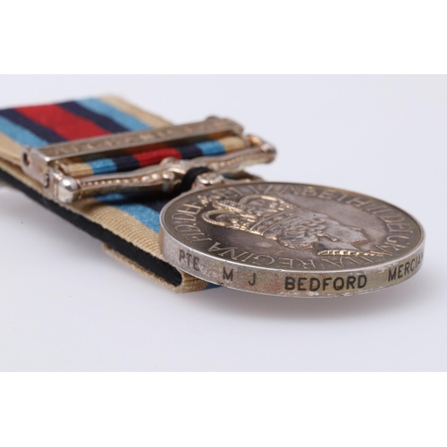 1342 - AN OPERATIONAL SERVICE MEDAL 2000 FOR AFGHANISTAN TO THE MERCIAN REGIMENT. An Operational Service Me... 