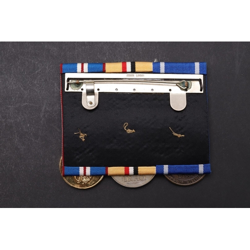 1343 - A GROUP OF THREE INCLUDING IRAQ MEDAL TO THE ROYAL ENGINEERS. A group of three comprising United Nat... 