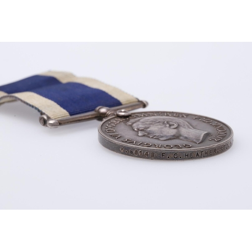 1348 - A GEORGE VI ROYAL NAVAL LONG SERVICE AND GOOD CONDUCT MEDAL. A George VI Royal Navy Long Service and... 