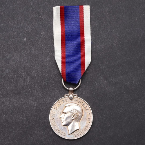 1350 - A GEORGE VI ROYAL FLEET RESERVE LONG SERVICE AND GOOD CONDUCT MEDAL. A George VI Royal Fleet Reserve... 