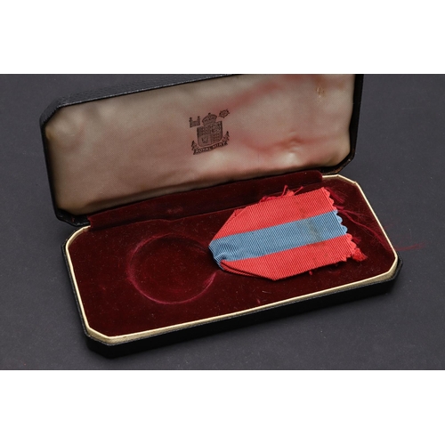 1356 - A GEORGE VI IMPERIAL SERVICE MEDAL. A George VI Imperial Service Medal named to George Shipton, on p... 