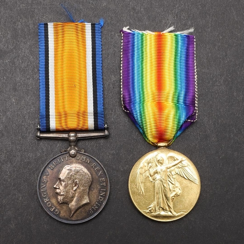 1411 - A FIRST WORLD WAR PAIR TO THE ROYAL ARMY MEDICAL CORPS, REGIMENTAL NUMBER 81. A Great War pair compr... 