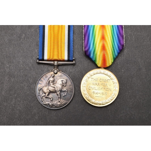 1411 - A FIRST WORLD WAR PAIR TO THE ROYAL ARMY MEDICAL CORPS, REGIMENTAL NUMBER 81. A Great War pair compr... 