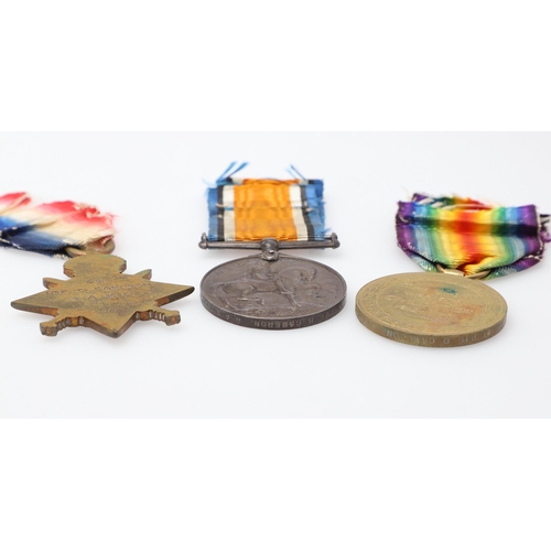 1412 - A FIRST WORLD WAR TRIO TO THE ROYAL ARMY MEDICAL CORPS, REGIMENTAL NUMBER 91. A Great War Trio compr... 