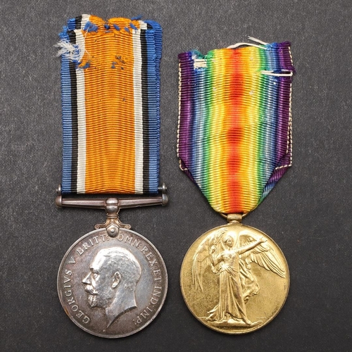 1413 - A FIRST WORLD WAR PAIR TO THE ROYAL ARMY MEDICAL CORPS, REGIMENTAL NUMBER 94. A Great War pair compr... 