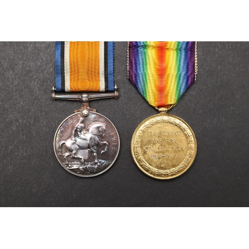 1413 - A FIRST WORLD WAR PAIR TO THE ROYAL ARMY MEDICAL CORPS, REGIMENTAL NUMBER 94. A Great War pair compr... 