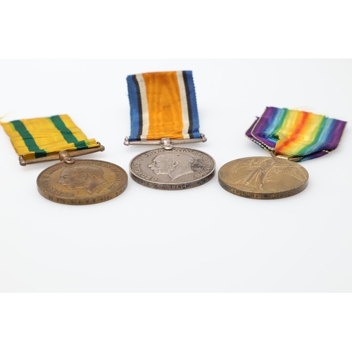 1414 - A FIRST WORLD WAR TERRITORIAL TRIO TO THE ROYAL ARMY MEDICAL CORPS, REGIMENTAL NUMBER 95. A Great Wa... 