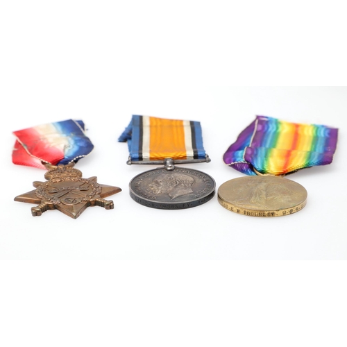 1416 - A FIRST WORLD WAR TRIO TO THE ROYAL ARMY MEDICAL CORPS, REGIMENTAL NUMBER 100. A Great War Trio comp... 