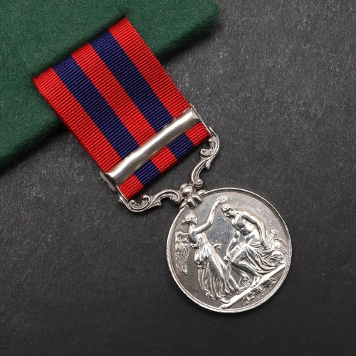 643 - AN INDIA GENERAL SERVICE MEDAL 1854-1895 WITH PEGU CLASP TO THE ARTILLERY. An India General Service ... 