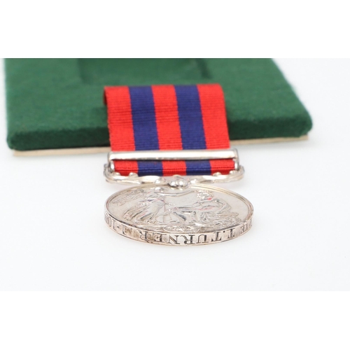 646 - AN INDIA GENERAL SERVICE MEDAL 1854-1895 WITH PERAK CLASP TO THE 1ST/10TH REGIMENT OF FOOT. An India... 