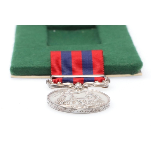 651 - AN INDIAN GENERAL SERVICE MEDAL 1854-1895 WITH HAZARA 1888 CLASP TO THE SEAFORTH HIGHLANDERS. A Quee... 