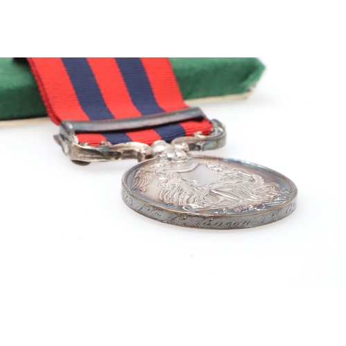 652 - AN INDIA GENERAL SERVICE MEDAL 1854-1895, WITH BURMA 1887-1889 CLASP TO THE CHESHIRE REGIMENT. An In... 