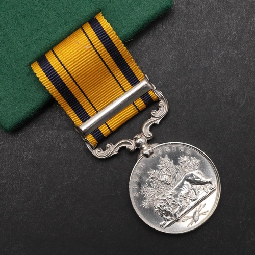 680 - A SOUTH AFRICA MEDAL 1879 WITH 1877-8 CLASP TO THE 1ST CITY MOUNTED VOLUNTEERS. A South Africa Medal... 