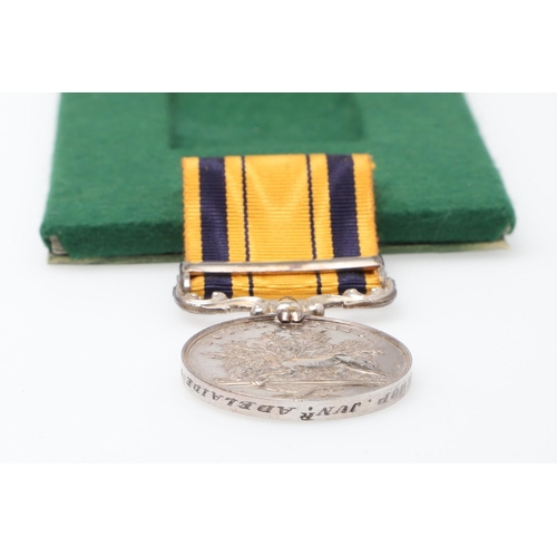 681 - A SOUTH AFRICA MEDAL 1879 WITH 1877-8 CLASP TO THE JUNIOR ADELAIDE VOLUNTEER CAVALRY. A South Africa... 