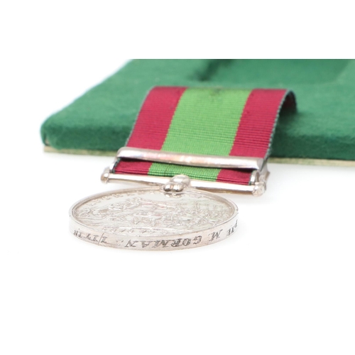 687 - AN AFGHANISTAN MEDAL 1878-80 WITH ALI MUSJID CLASP TO THE 17TH REGIMENT OF FOOT. An Afghanistan meda... 