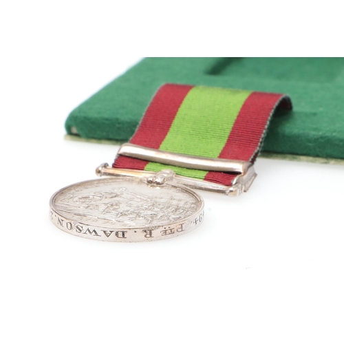 689 - AN AFGHANISTAN MEDAL 1878-80 WITH KABUL CLASP TO THE 9TH FOOT (NORFOLK REGIMENT). An Afghanistan med... 