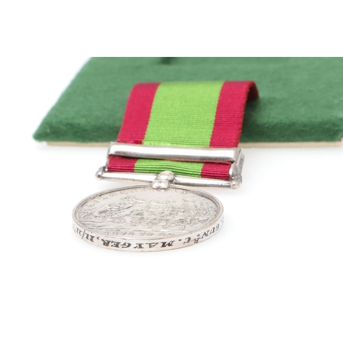 690 - AN AFGHANISTAN MEDAL 1878-80 WITH AHMED KHER CLASP TO THE 11TH BRIGADE ROYAL ARTILLERY. An Afghanist... 