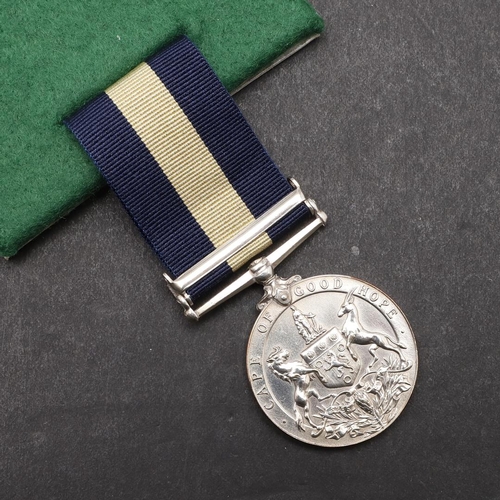 694 - A CAPE OF GOOD HOPE GENERAL SERVICE MEDAL WITH BASUTOLAND CLASP TO THE FIRST CITY VOLUNTEERS. A Cape... 