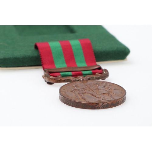 719 - AN INDIAN GENERAL SERVICE MEDAL 1895-1902, BRONZE ISSUE, WITH RELIEF OF CHITRAL CLASP. A Queen Victo... 