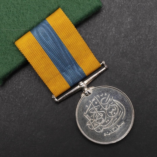 725 - A KHEDIVE'S SUDAN MEDAL 1896-1908 WITHOUT CLASP. A Khedive's Sudan Medal without clasp and unnamed a... 