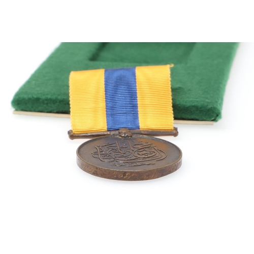 726 - A KHEDIVE'S SUDAN MEDAL 1896-1908, BRONZE ISSUE, WITHOUT CLASPS TO THE BOMBAY LANCERS. A Khedive's S... 