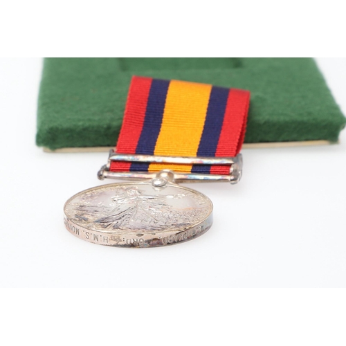 749 - A QUEEN'S SOUTH AFRICA MEDAL WITH CAPE COLONY CLASP TO H.M.S. MONARCH. A Queen's South Africa Medal ... 