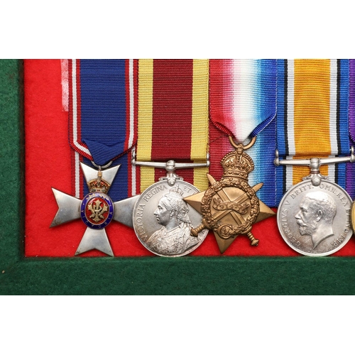 756 - A FINE VICTORIAN ORDER GROUP OF SIX TO THE ROYAL NAVY. A group of six comprising The Royal Victorian... 