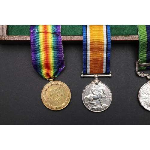 777 - A TIBET AND FIRST WORLD WAR GROUP OF FOUR TO THE MULE CORPS. A Group of four comprising Tibet Medal ... 