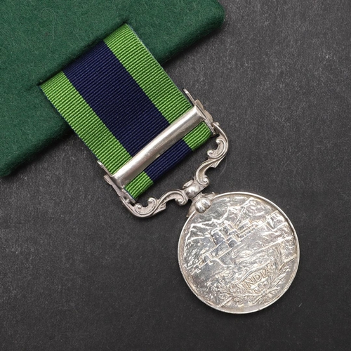 785 - AN INDIAN GENERAL SERVICE MEDAL 1908 - 1935 WITH ABOR CLASP TO THE SAPPERS AND MINERS. A George V In... 