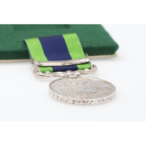 785 - AN INDIAN GENERAL SERVICE MEDAL 1908 - 1935 WITH ABOR CLASP TO THE SAPPERS AND MINERS. A George V In... 