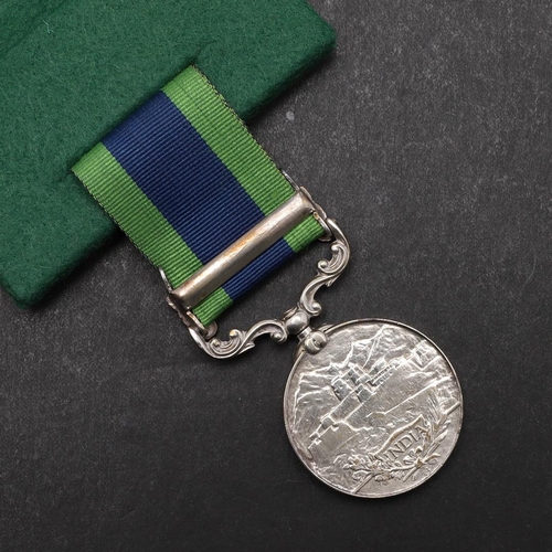 786 - AN INDIAN GENERAL SERVICE MEDAL 1908 - 1935 WITH AFGHANISTAN N.W.F. 1919 CLASP TO THE GURKHA RIFLES.... 