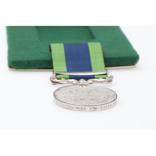 791 - AN INDIAN GENERAL SERVICE MEDAL 1908 - 1935 WITH BURMA 1930-32 CLASP TO THE POLICE DEPARTMENT. A Geo... 