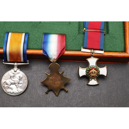 796 - A FIRST WORLD WAR DISTINGUISHED SERVICE ORDER GROUP OF FOUR TO THE ROYAL NAVY. A Great War group of ... 