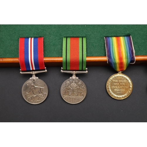 799 - A FIRST WORLD WAR MILITARY CROSS GROUP OF SIX TO THE ROYAL FUSILIERS. A Great War group of six compr... 