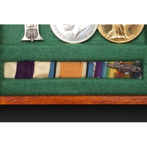 800 - A GREAT WAR MILITARY CROSS GROUP OF THREE TO THE QUEEN'S WESTMINSTER RIFLES. A group of three compri... 