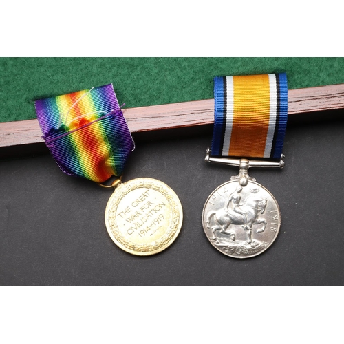 809 - A FIRST WORLD WAR PAIR AND CASUALTY TRIO TO THE SHINNIE FAMILY. A Great War pair comprising War Meda... 