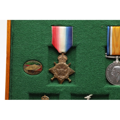 820 - A COLLECTION OF MEDALS TO THE HUDSON FAMILY INCLUDING A CASUALTY PAIR TO THE LIVERPOOL REGIMENT. AN ... 