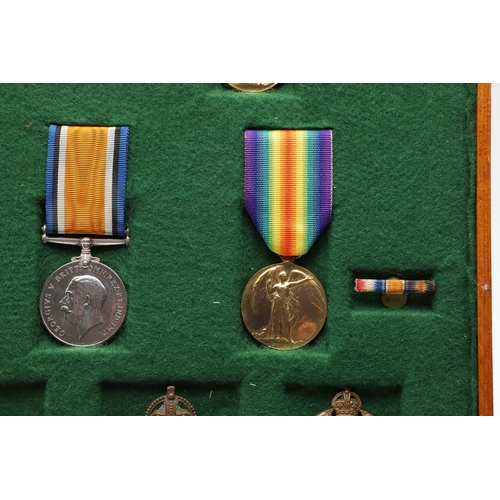 820 - A COLLECTION OF MEDALS TO THE HUDSON FAMILY INCLUDING A CASUALTY PAIR TO THE LIVERPOOL REGIMENT. AN ... 