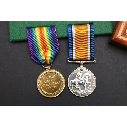 828 - TWO FIRST WORLD WAR PAIRS TO CASUALTIES WITH THE SEAFORTH HIGHLANDERS. A pair comprising War Medal a... 