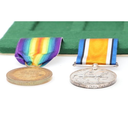 828 - TWO FIRST WORLD WAR PAIRS TO CASUALTIES WITH THE SEAFORTH HIGHLANDERS. A pair comprising War Medal a... 