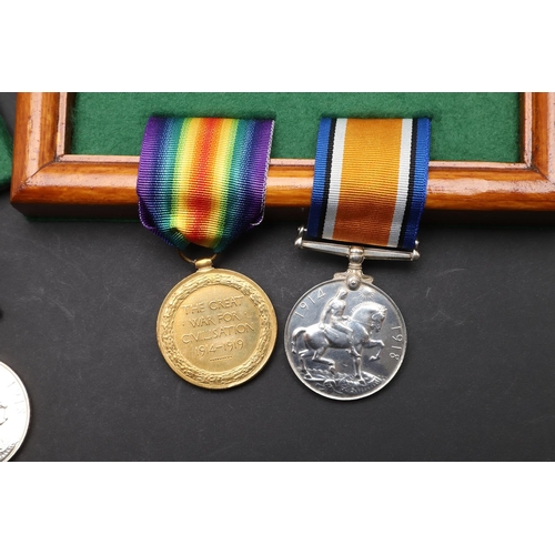 828 - TWO FIRST WORLD WAR PAIRS TO CASUALTIES WITH THE SEAFORTH HIGHLANDERS. A pair comprising War Medal a... 