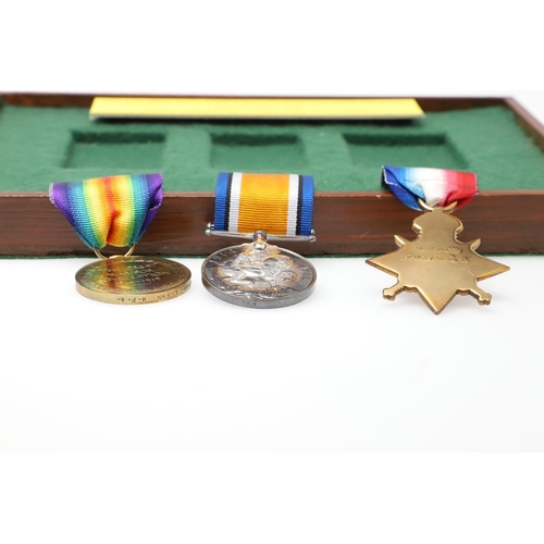 857 - A FIRST WORLD WAR TRIO TO THE MERCHANT FLEET AUXILLIARY. A Trio comprising 1914-15 Star with clasp n... 