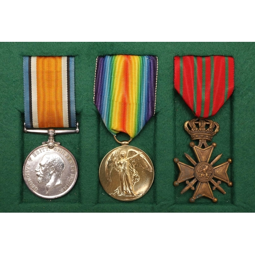 861 - A FIRST WORLD WAR GROUP OF THREE TO THE ROYAL ARTILLERY. A group of three comprising War Medal and V... 