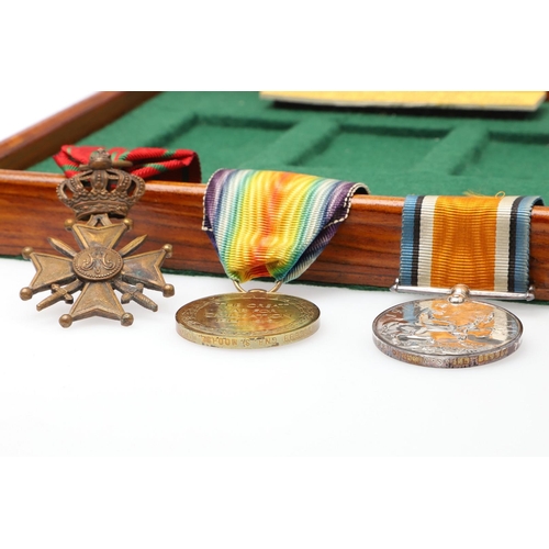 861 - A FIRST WORLD WAR GROUP OF THREE TO THE ROYAL ARTILLERY. A group of three comprising War Medal and V... 