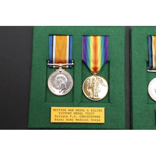 870 - THREE FIRST WORLD WAR PAIRS TO THE ROYAL ENGINEERS AND OTHERS. A Great War pair comprising War Medal... 