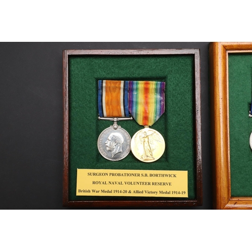 872 - TWO FIRST WORLD WAR PAIRS TO THE ROYAL NAVY. A pair comprising War Medal and Victory Medal named to ... 