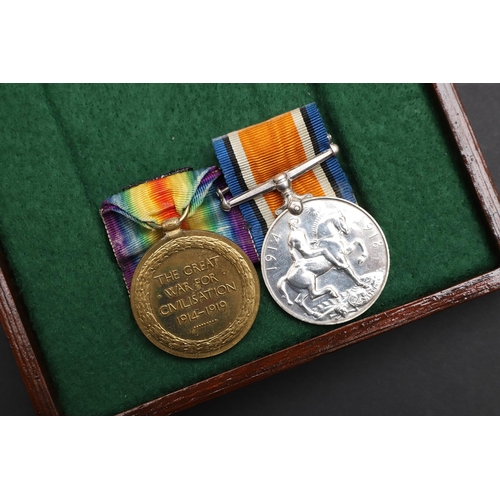 872 - TWO FIRST WORLD WAR PAIRS TO THE ROYAL NAVY. A pair comprising War Medal and Victory Medal named to ... 