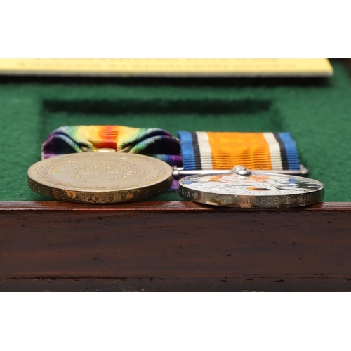 872 - TWO FIRST WORLD WAR PAIRS TO THE ROYAL NAVY. A pair comprising War Medal and Victory Medal named to ... 