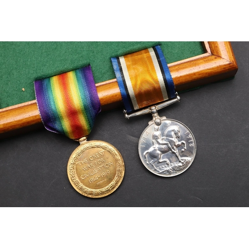 872 - TWO FIRST WORLD WAR PAIRS TO THE ROYAL NAVY. A pair comprising War Medal and Victory Medal named to ... 