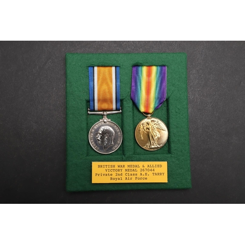 873 - FOUR FIRST WORLD WAR PAIRS TO THE ROYAL AIR FORCE. A pair comprising War Medal and Victory Medal nam... 